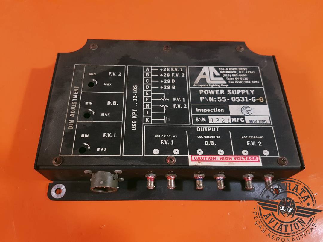 55-0531-6-6 Aerospace Power Supply - 28 v 