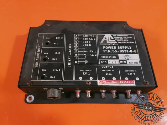 55-0531-6-6 Aerospace Power Supply - 28 v 