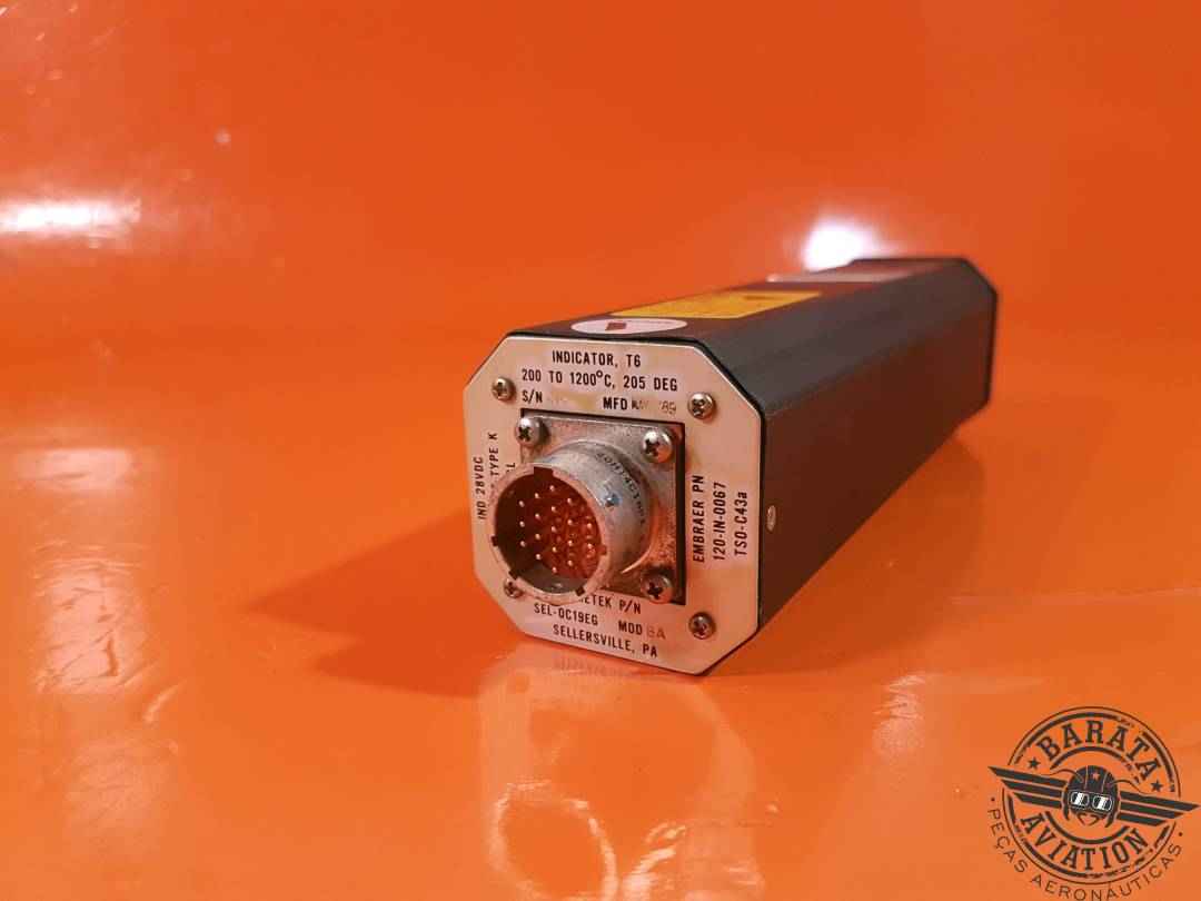 120-IN-0067 Indicador de tacómetro Ametek T6 - 28 VCC