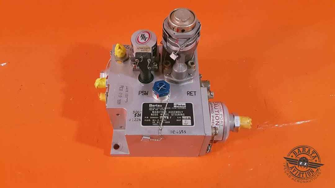 308550-1003 Bertea Manifold Assembly - Nose Whell Steering 