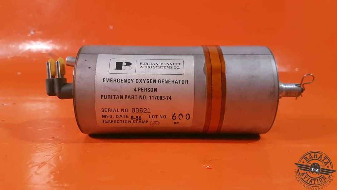 117003-74 Puritan Emergency Oxygen Generator Assy