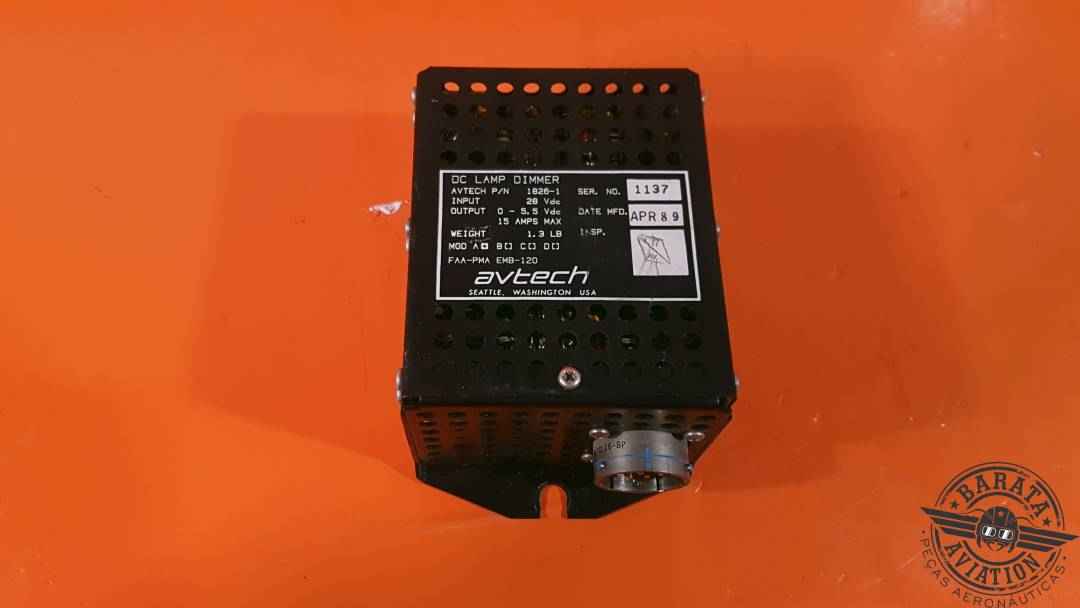 1826-1   Avtech D.C. Lamp Dimmer - 28 vdc