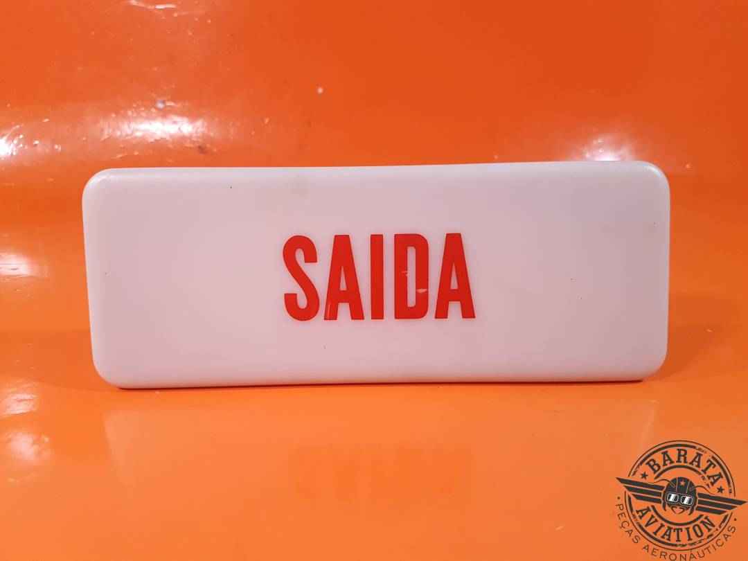 10-1110-3 Grimes Emergency Exit Sign - 6v 
