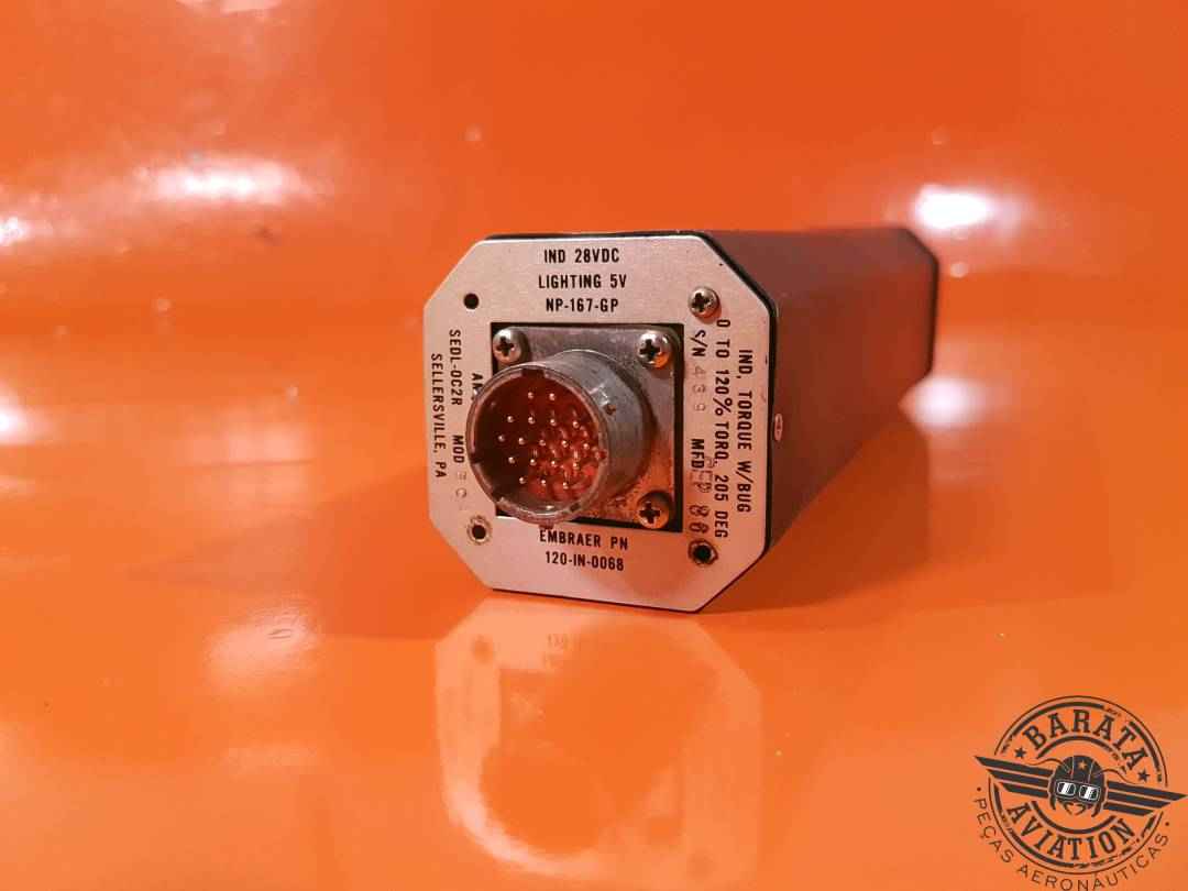 SEDL-0C2R Ametek Torque Indicator w/ Bug