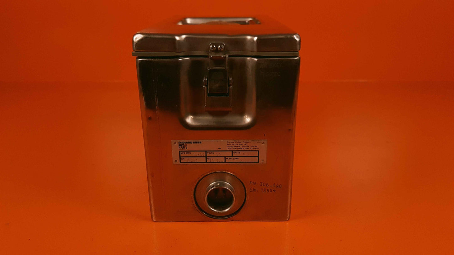 306-140 Midland Ross Hot Liquid Container Assy