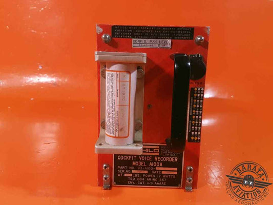 93-A100-83 Farchild A100A Cockpit voice Recorder- 17 Watts