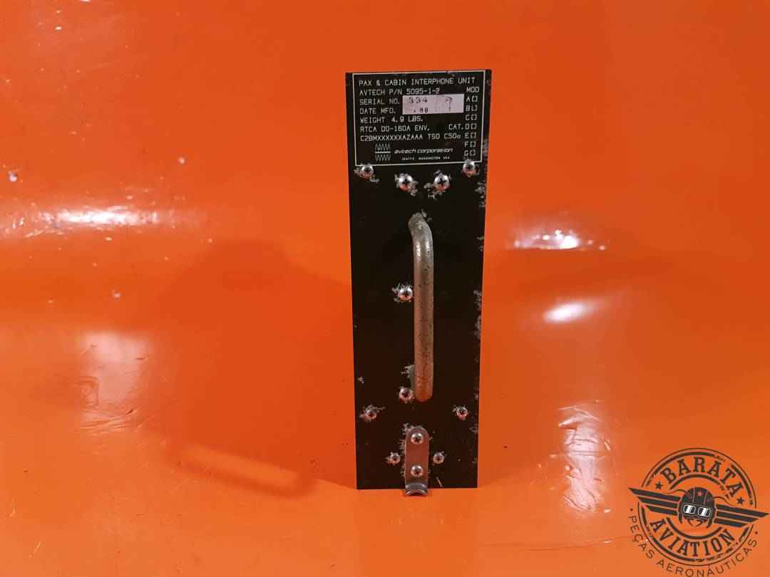 5095-1-2 Avtech Pax and Cabin Interphone Unit