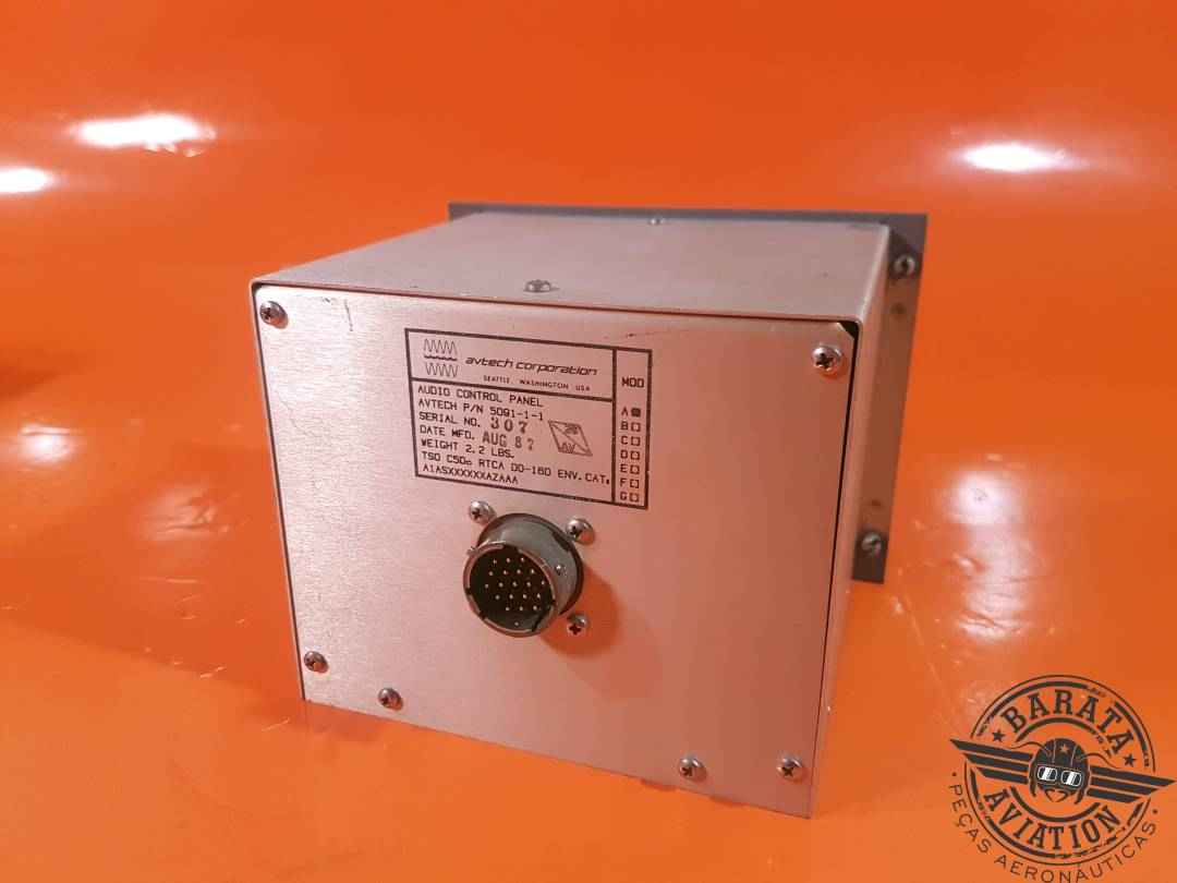5091-1-1 Avtech Audio Control Panel