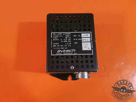 1826-1 Avtech D.C. Lamp Dimmer - 28 vdc