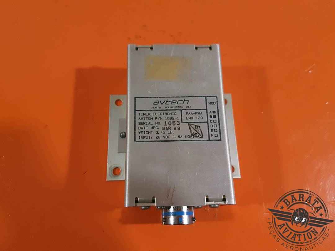 1632-1 Avtech Electronic Timer - 28 vdc - 1.5a 