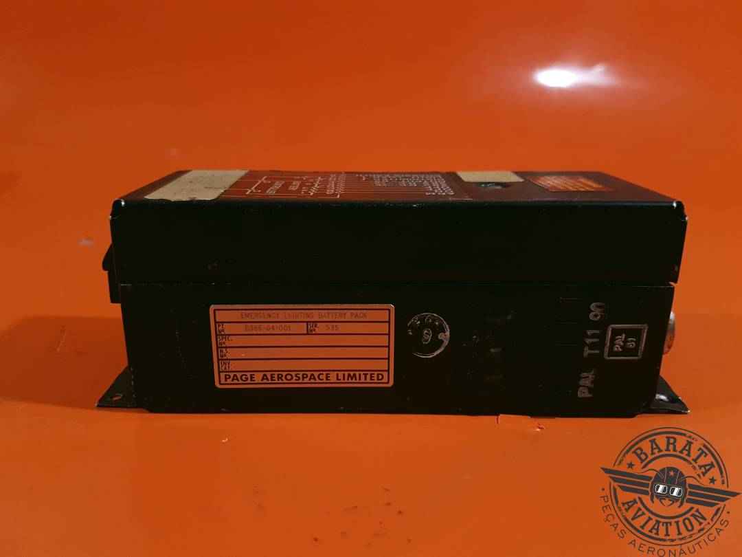 D366-04-001 Page Aerospace - Emmergency Lighting Battery Pack
