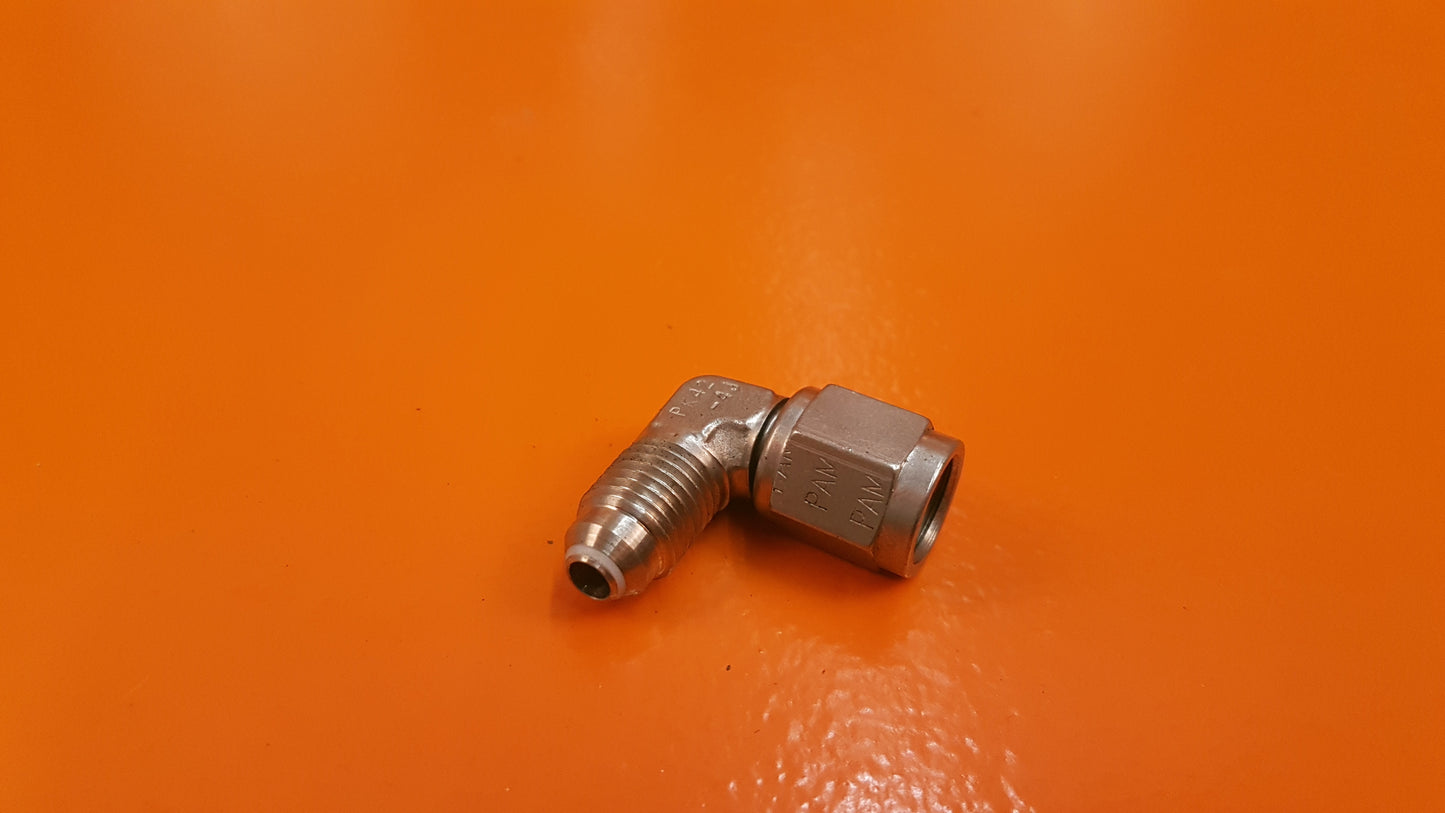 PK42-4J Fitting-Flared 90 Degrees Steel