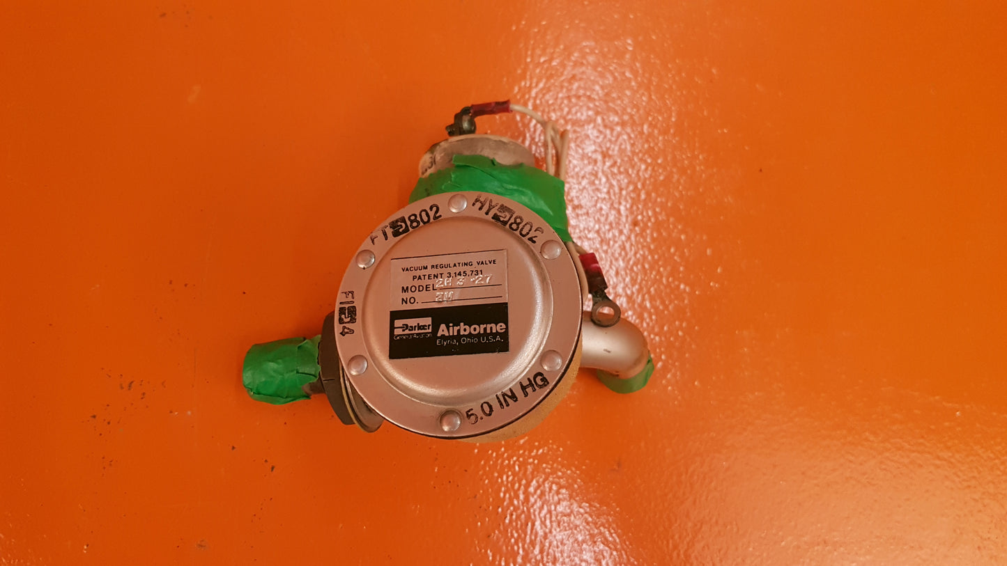 2H3-27 Airborne Vacuum Regulating Valve