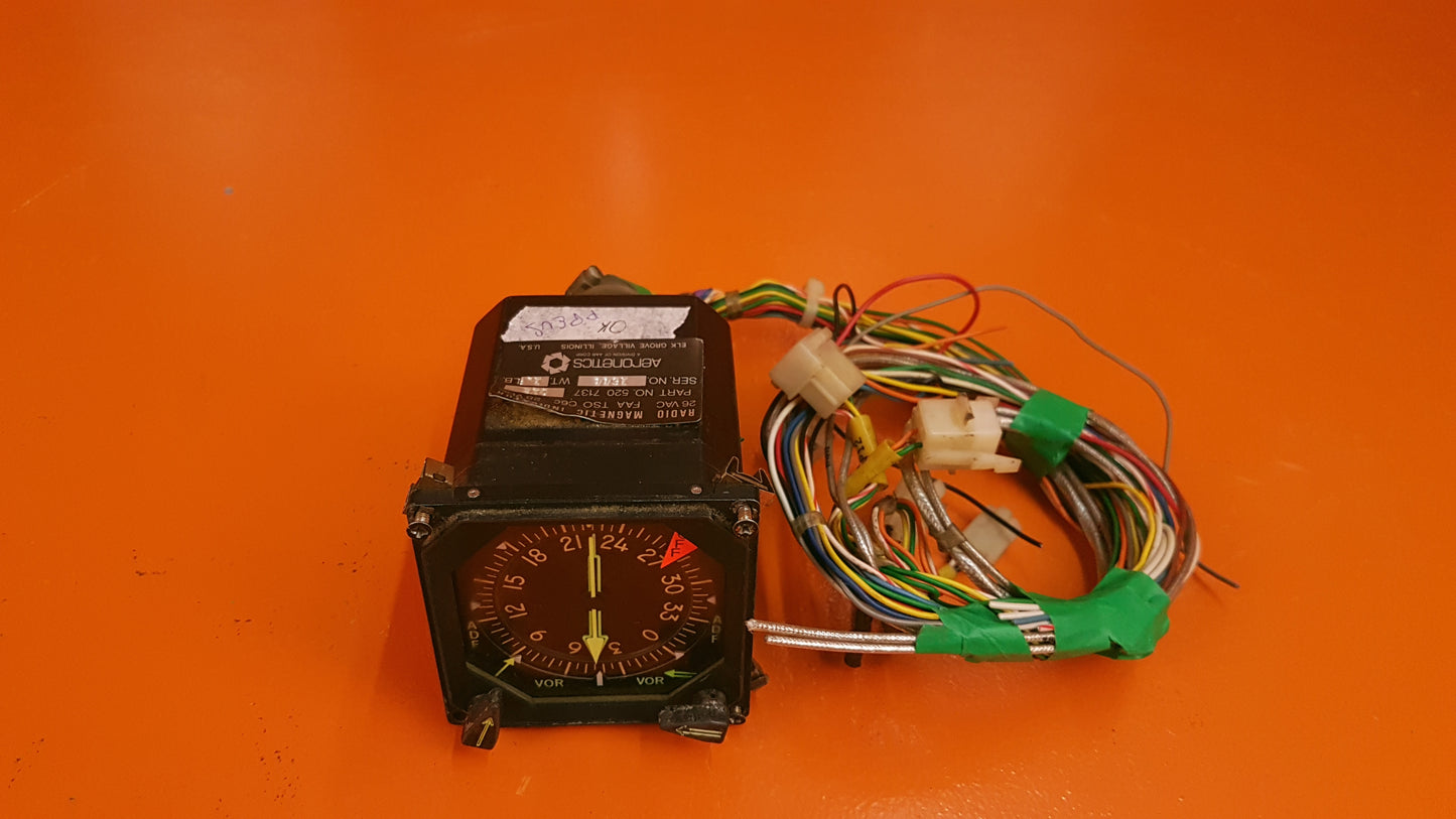 520-7137-012 Aeronetics Radio Magnetic Indicator Gauge