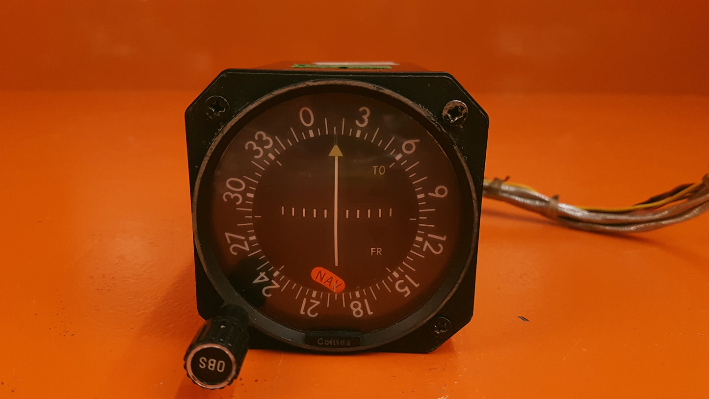 622-4477-001 Collins IND-350A VOR/LOC Navigation Indicator
