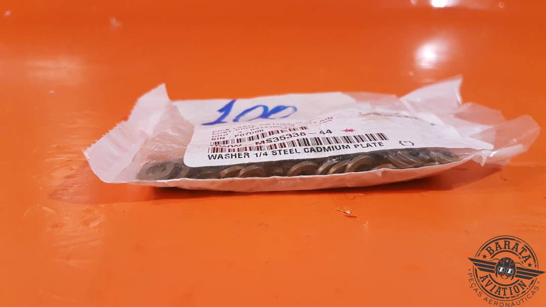 MS35338-44 Arandela de seguridad con resorte - Paquete de 100 - Nueva