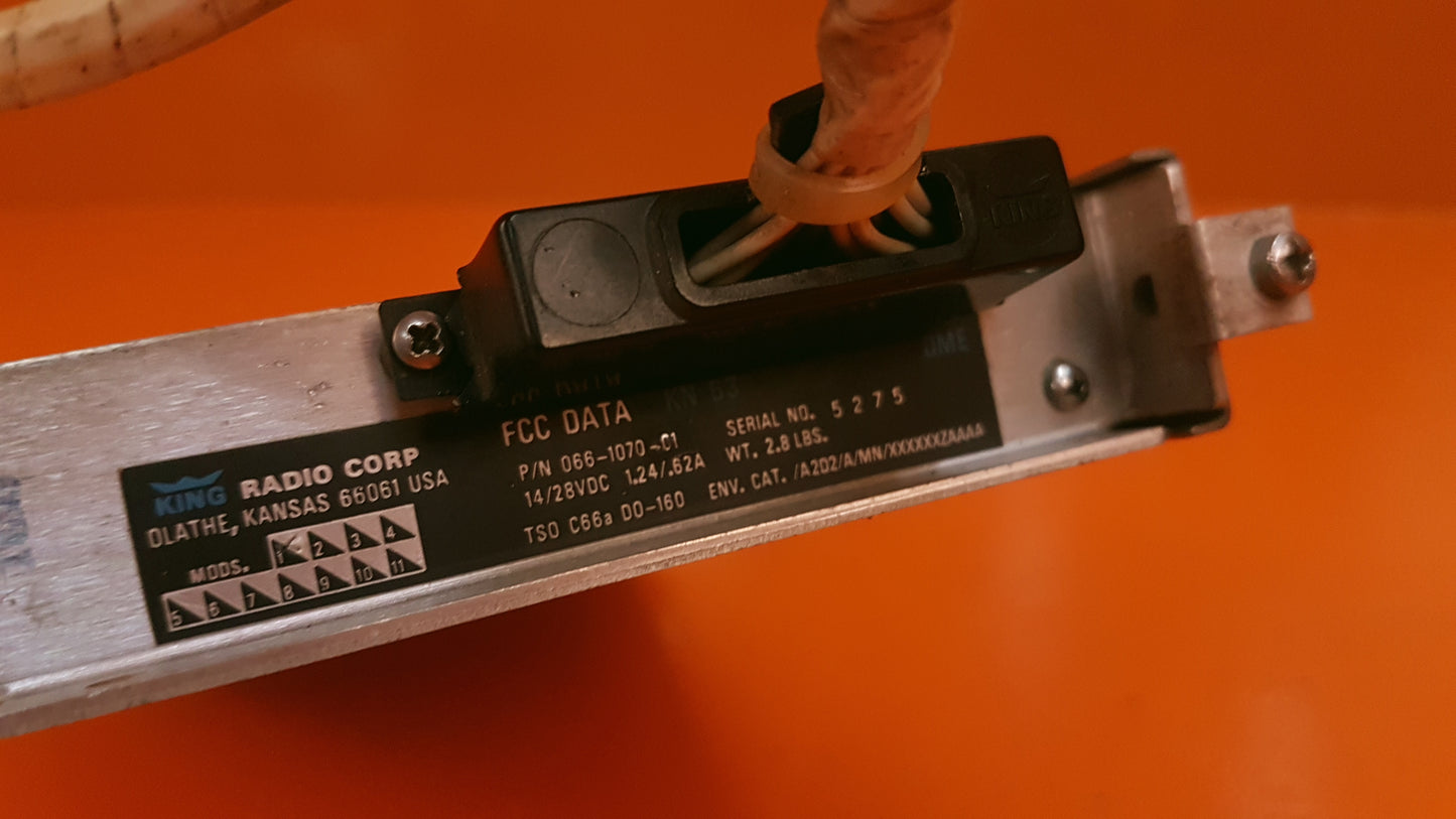 066-1070-01 BendixKing KN-63 DME Transceiver