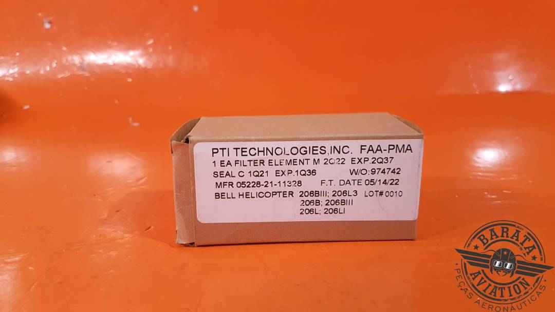 21-11328 PTI Filter Element - Hyd - FAA Form 8130-3 - Novo