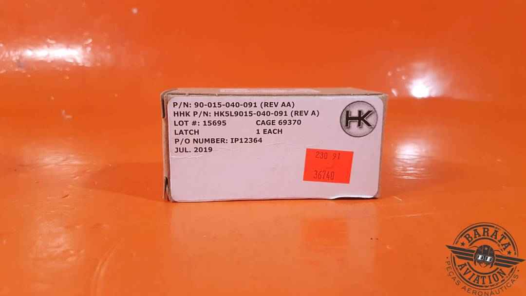 90-015-040-091 Bell Helicopter Latch Assembly - Novo