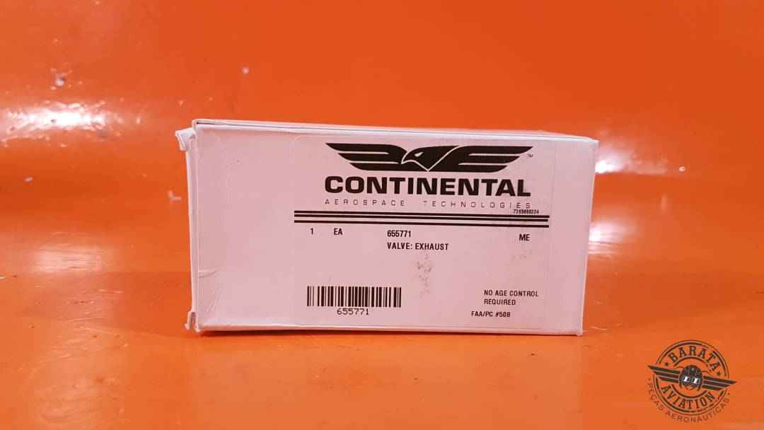 655771 Continental Exhaust Valve - Novo