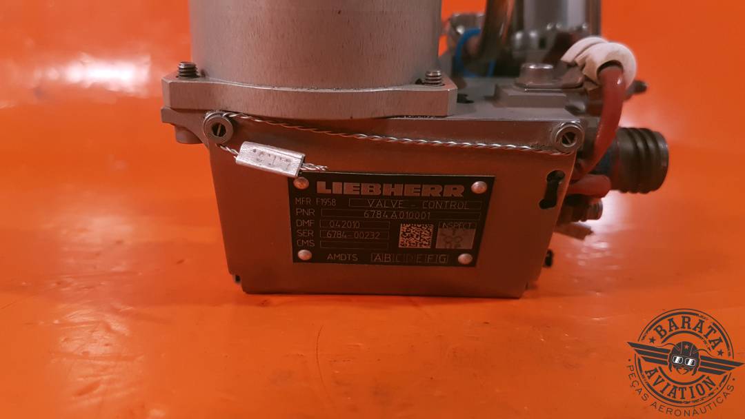 6784A010001 Liebherr Shut-Off Valve Assy