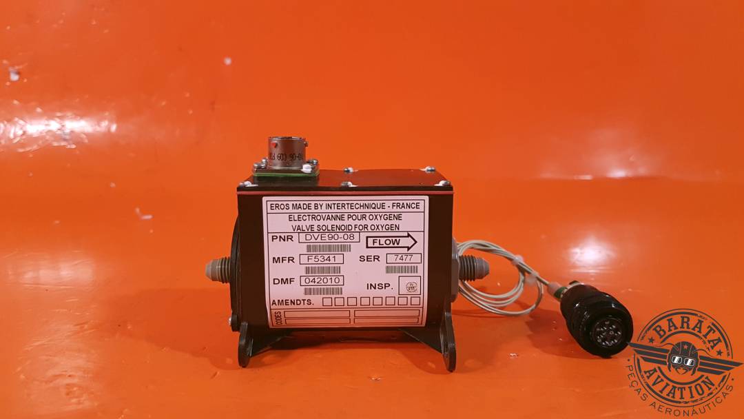 DVE90-08 Eros Altimetric Valve - Oxygen