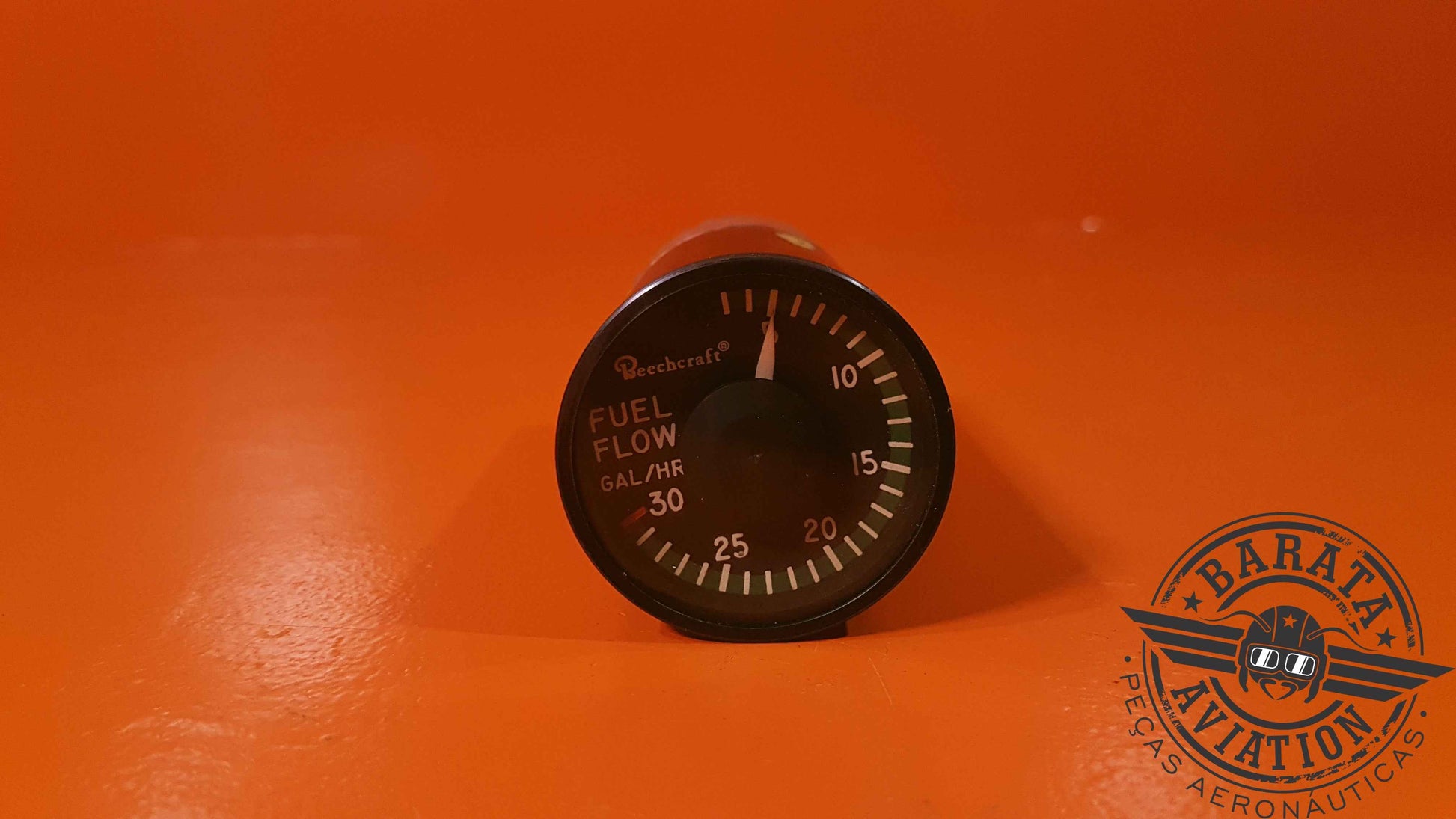 58-380118-3 Beechraft Fuel Flow Indicator - Inoperante - Apenas retirada de peças