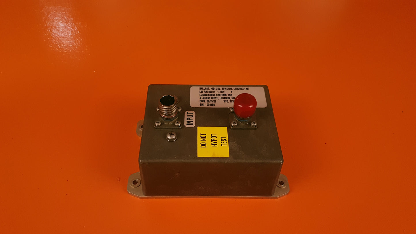 82007-1 Luminescent PHENOM 100 HID Ballast