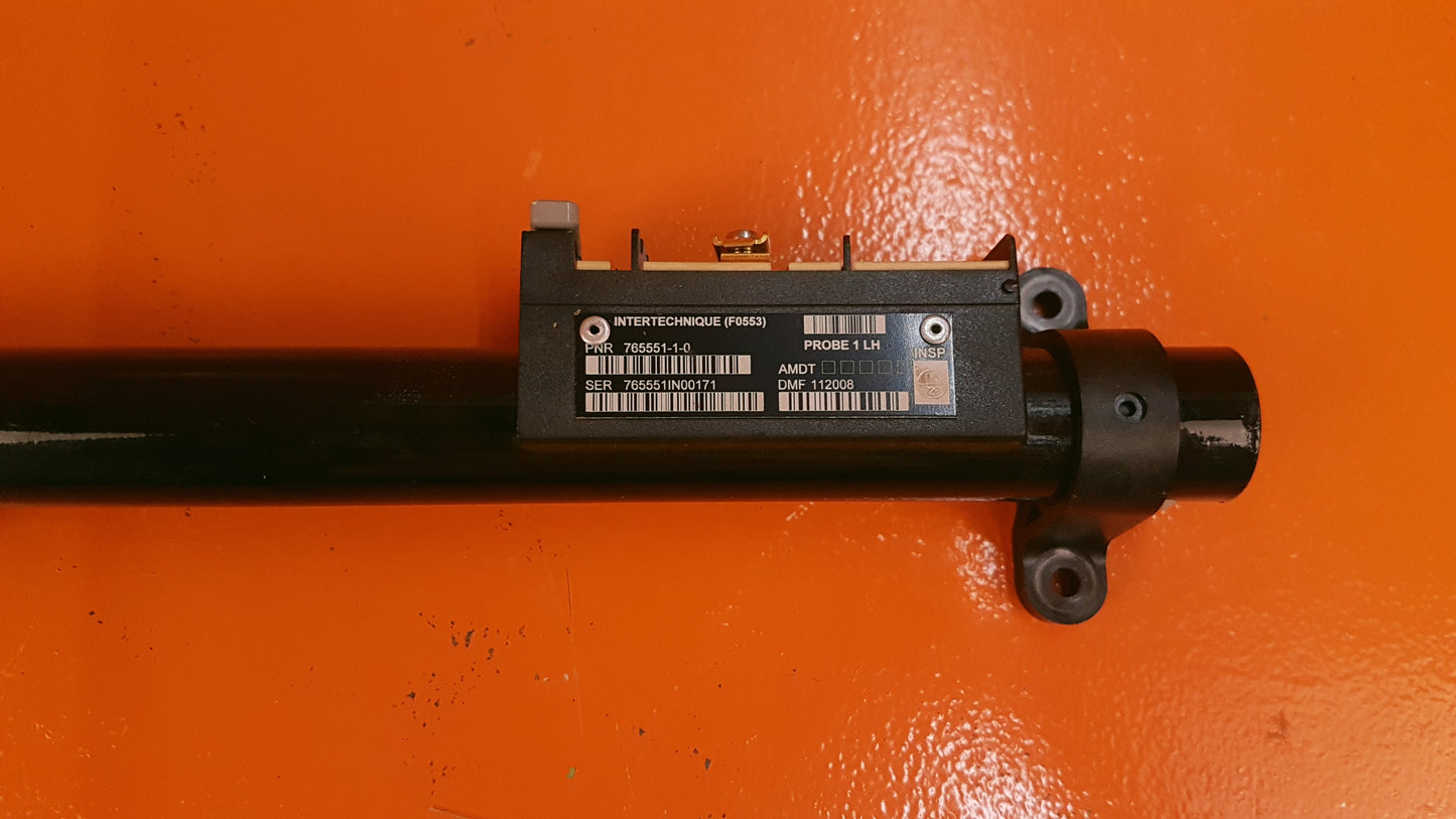 765551-1-0 Intertechnique No. 1 Left Wing Fuel Quantity Probe