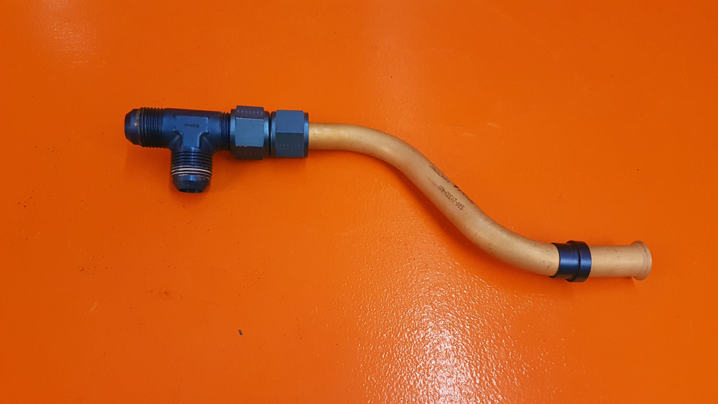 500-21303-401 Embraer 3/4 Aluminum Engine Fuel System Feed Tube Assy