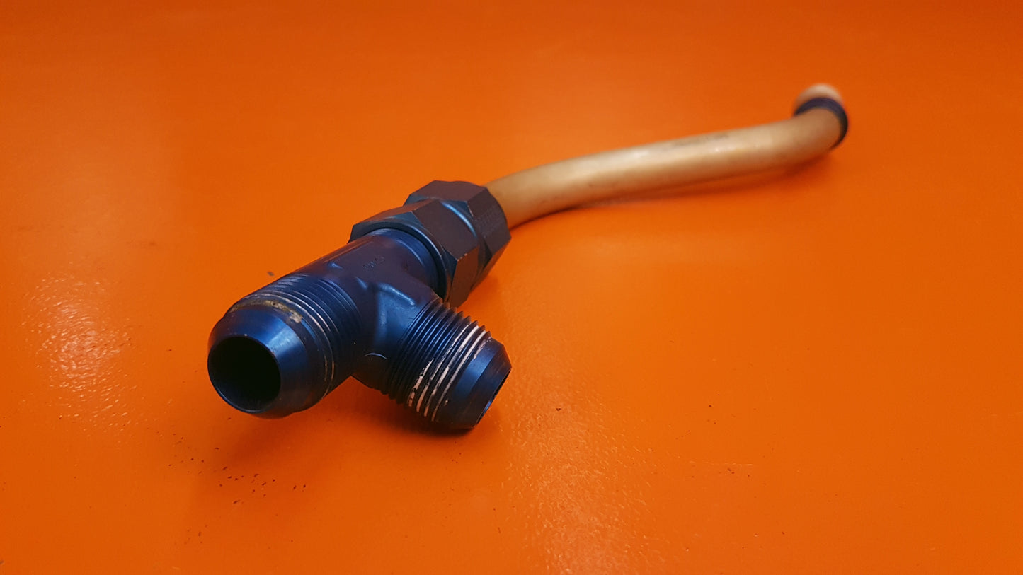 500-21303-401 Embraer 3/4 Aluminum Engine Fuel System Feed Tube Assy