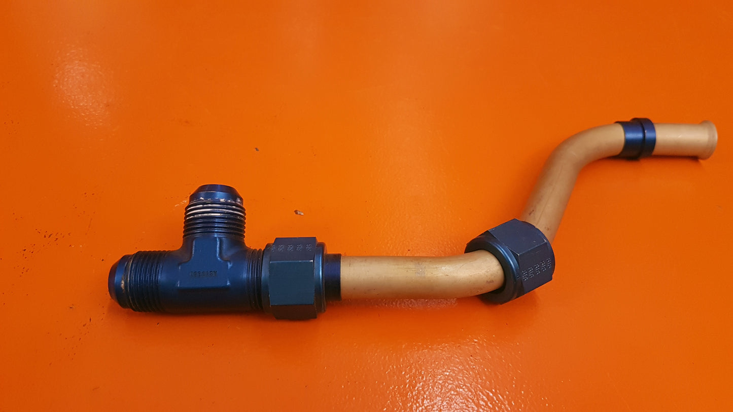 500-21303-401 Embraer 3/4 Aluminum Engine Fuel System Feed Tube Assy