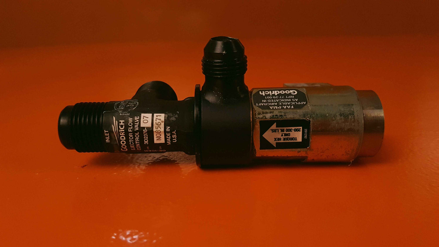 3D2376-07 Goodrich Ejector Flow Control Valve