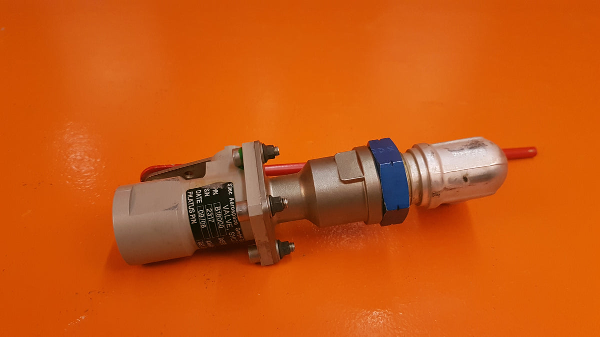 963.87.22.301 SITEC Aerospace Fuel Shut-Off Valve