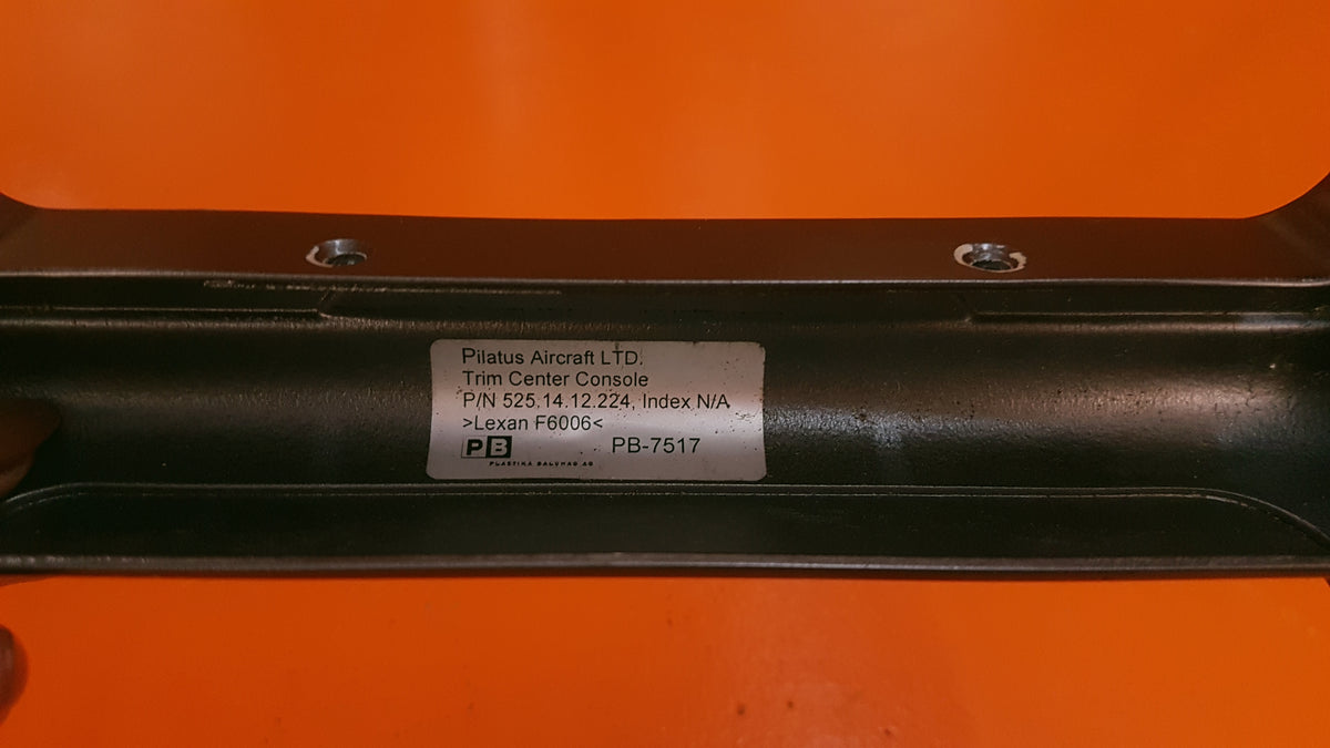 525.14.12.224 Pilatus Trim Center Console Assy