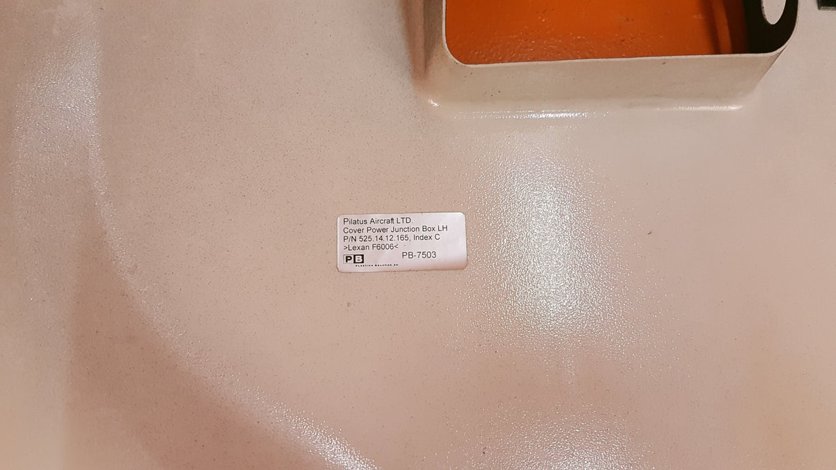 525.14.12.165 Pilatus LH Cover Power Junction Box