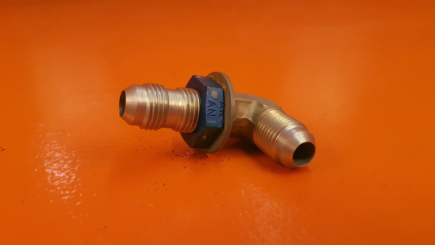 HK833-6D Pilatus Al 90 Deg Flared Tube Elbow Fitting
