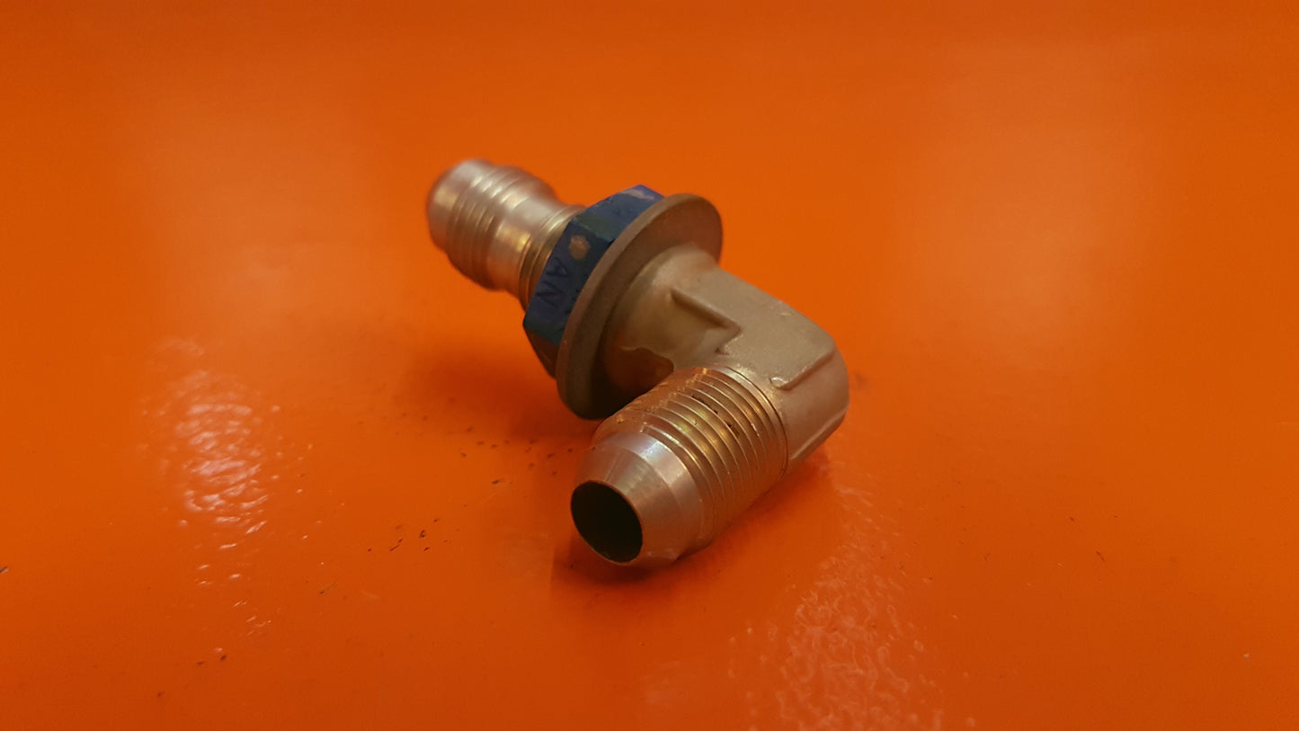 HK833-6D Pilatus Al 90 Deg Flared Tube Elbow Fitting