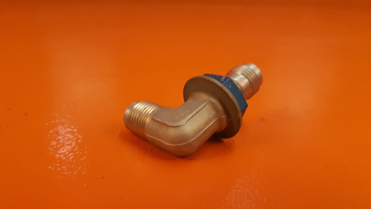 HK833-6D Pilatus Al 90 Deg Flared Tube Elbow Fitting