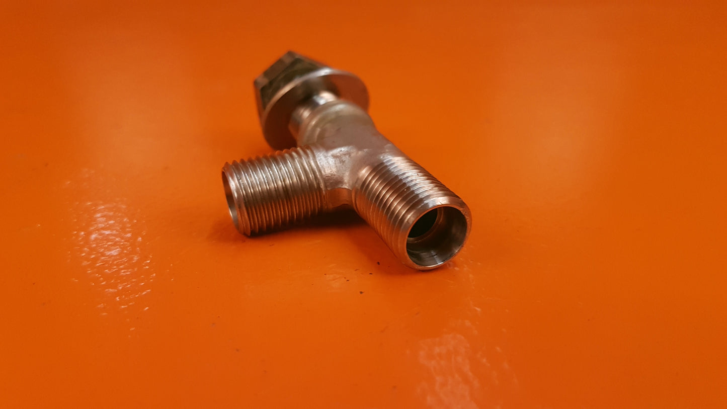 MS21912J6 Pilatus Flareless Tube Tee Fitting