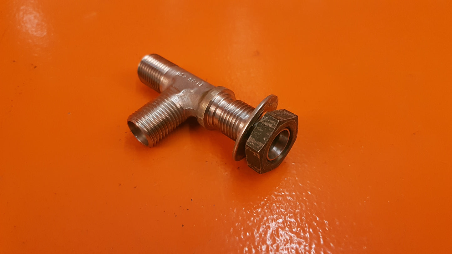MS21912J6 Pilatus Flareless Tube Tee Fitting