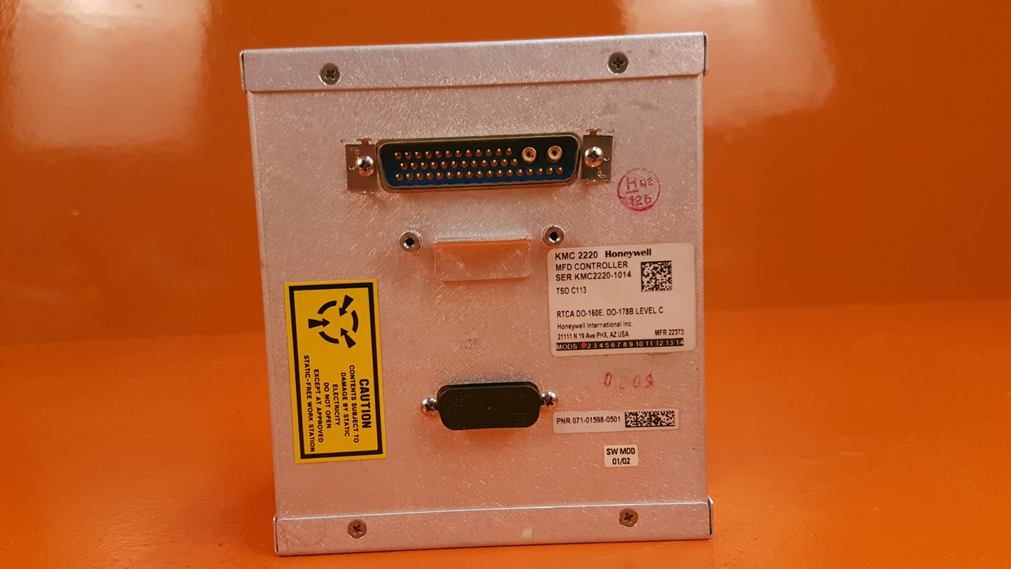 071-01598-0501 Honeywell KMC 2220 MFD Controller