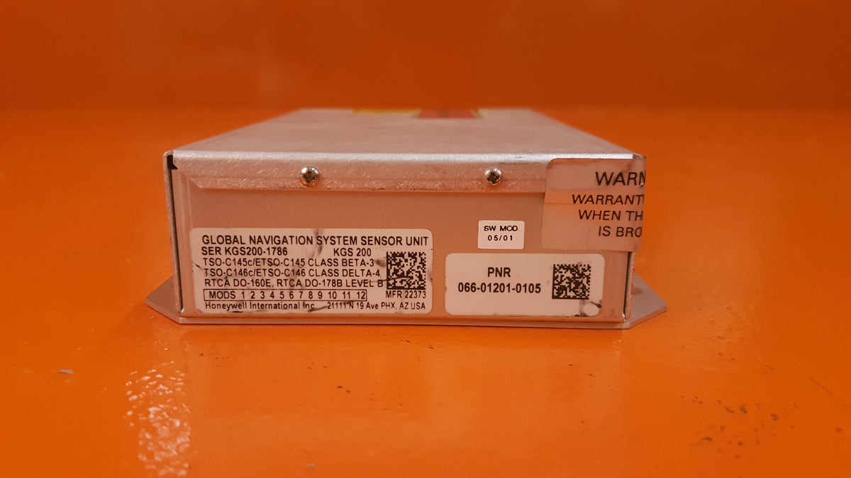 066-01201-0105 Honeywell KGS200 GPS Receiver