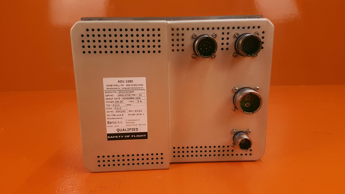 066-01202-0101 Honeywell KDU 1080 Display Unit066-01202-0101 Honeywell KDU 1080 Display Unit