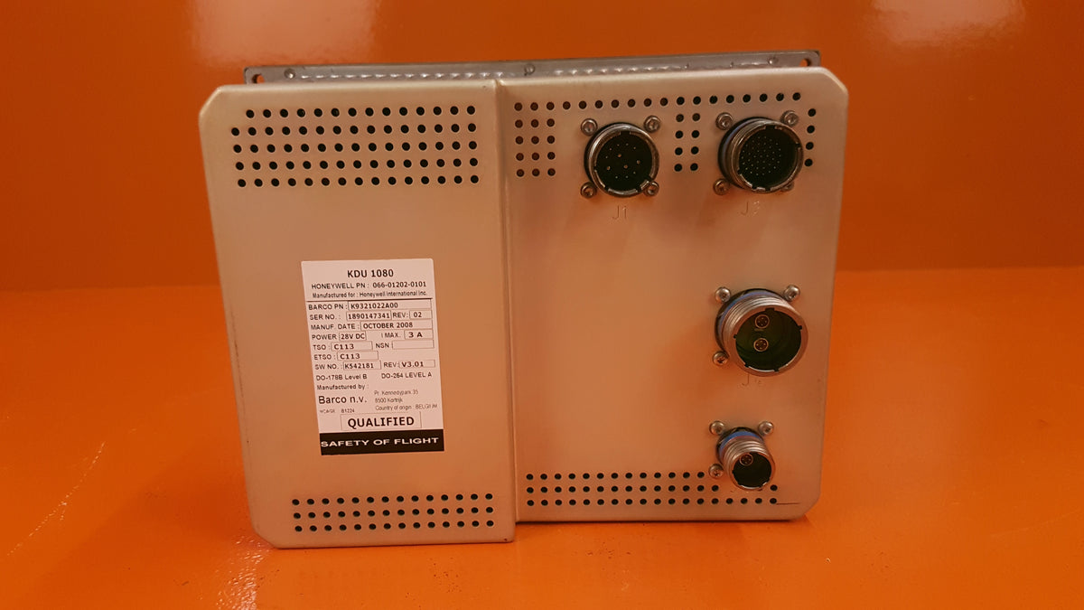066-01202-0101 Honeywell KDU 1080 Display Unit