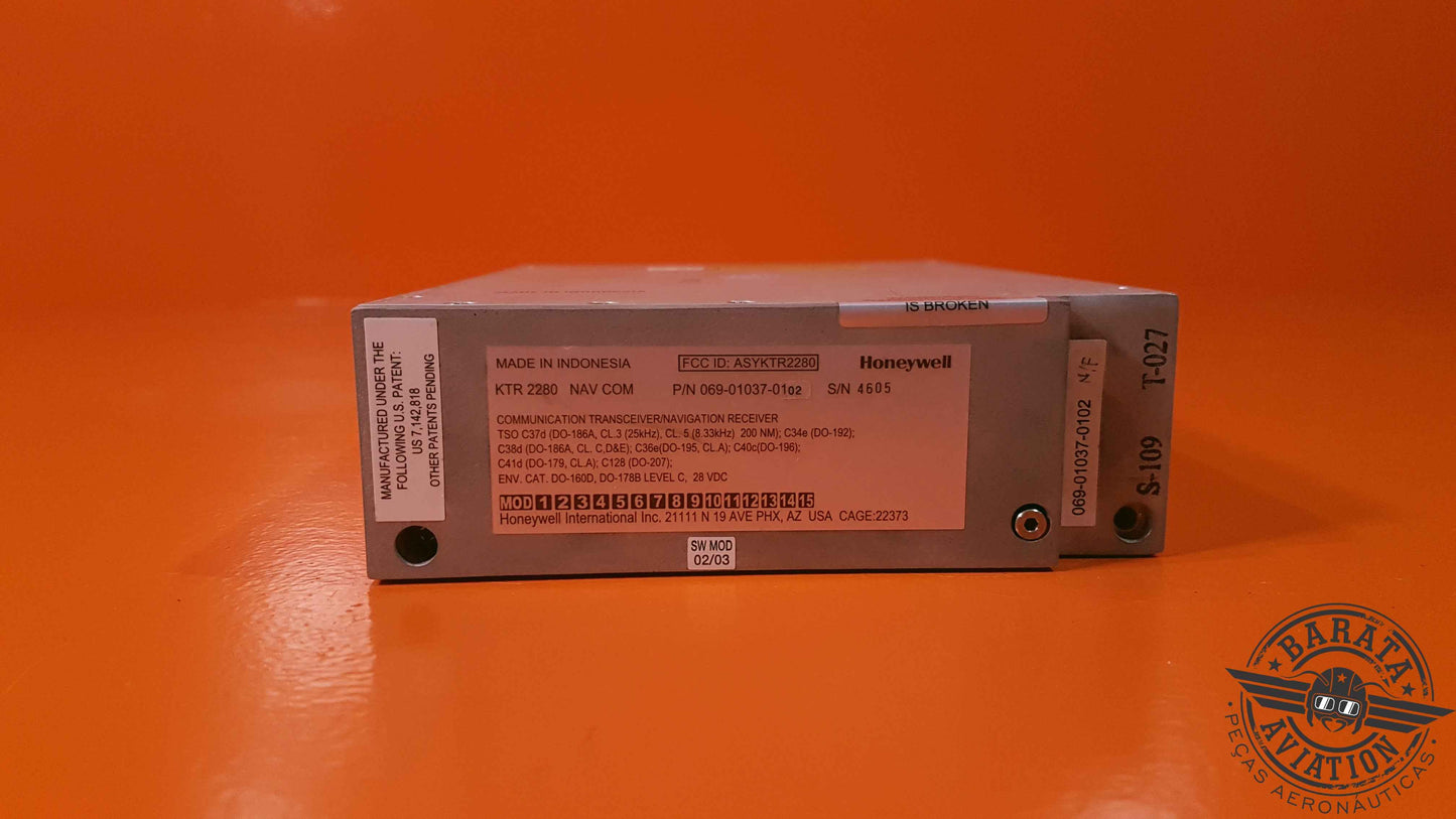 069-01037-0102 Honeywell KTR 2280 Multi-Mode Digital Radio