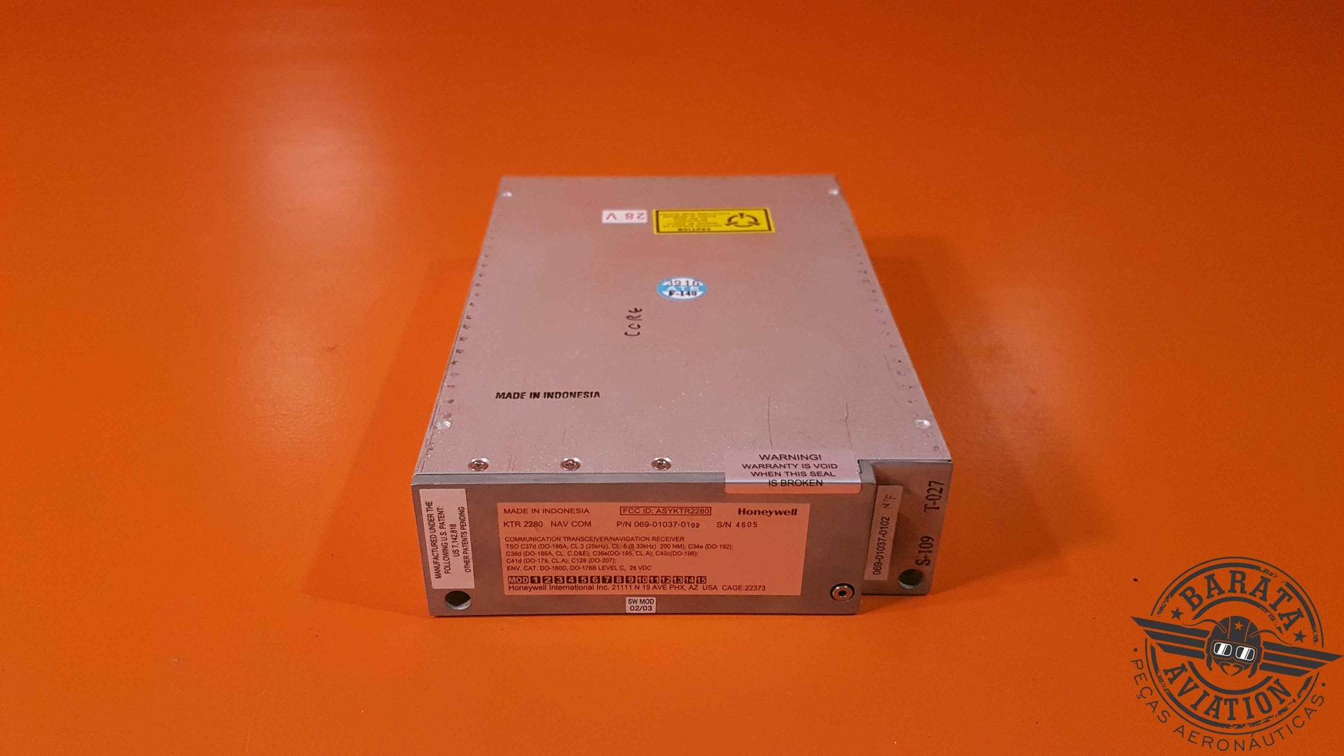 069-01037-0102 Honeywell KTR 2280 Multi-Mode Digital Radio