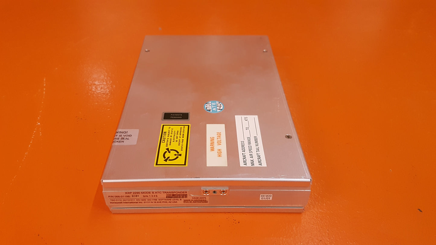 066-01198-0101 Honeyweel KXP 2290 ATC Transponder