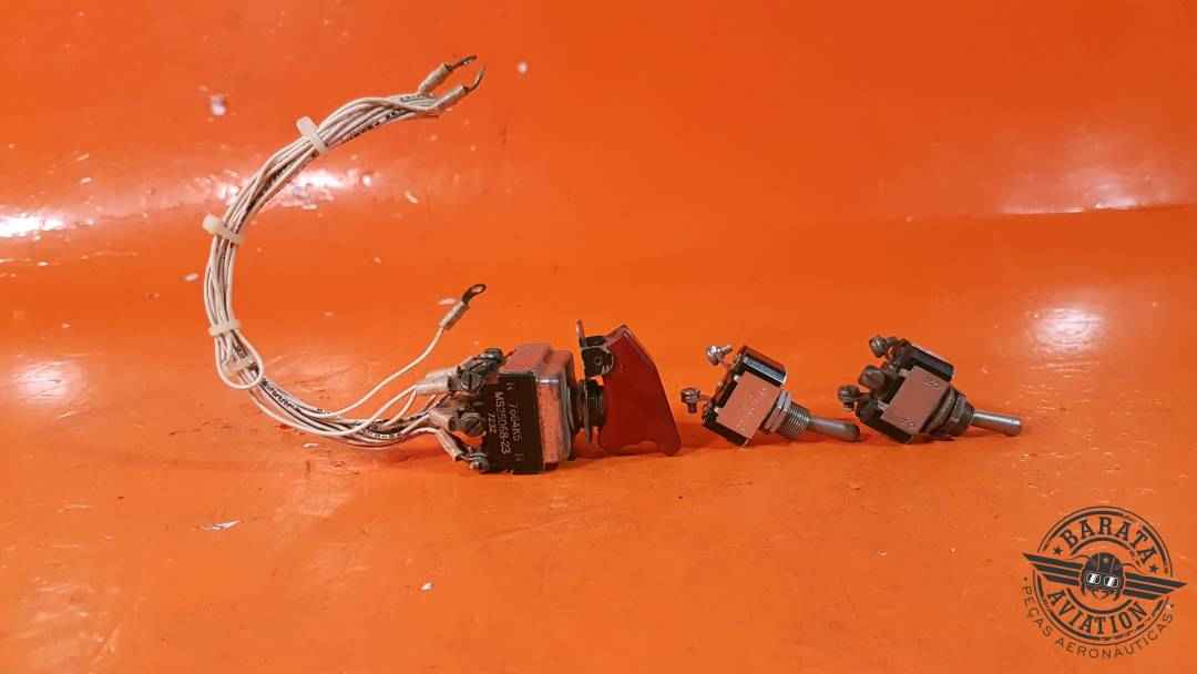 Toggle Switch  2-Positions Kit With 3 Units