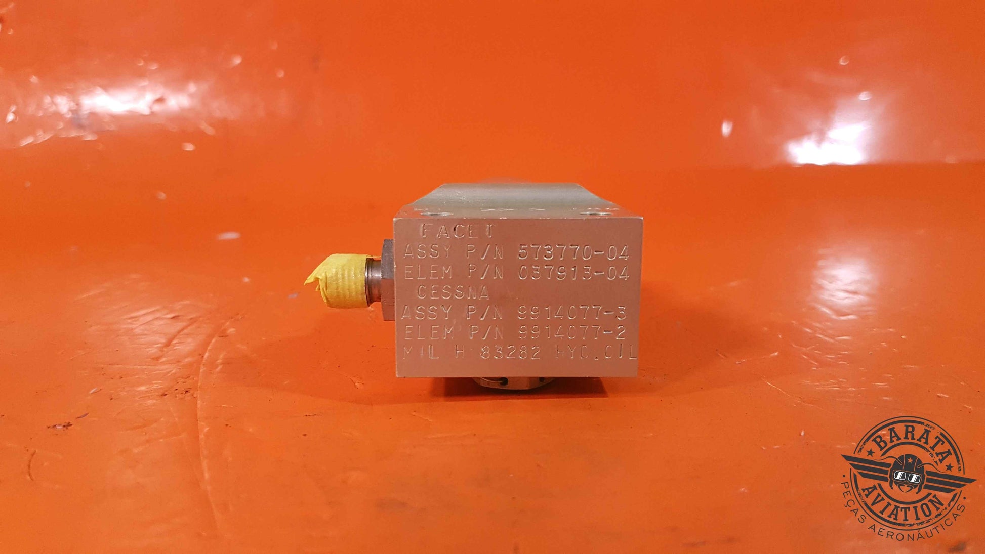 9914077-3 Cessna Hydraulic Filter Housing Assy